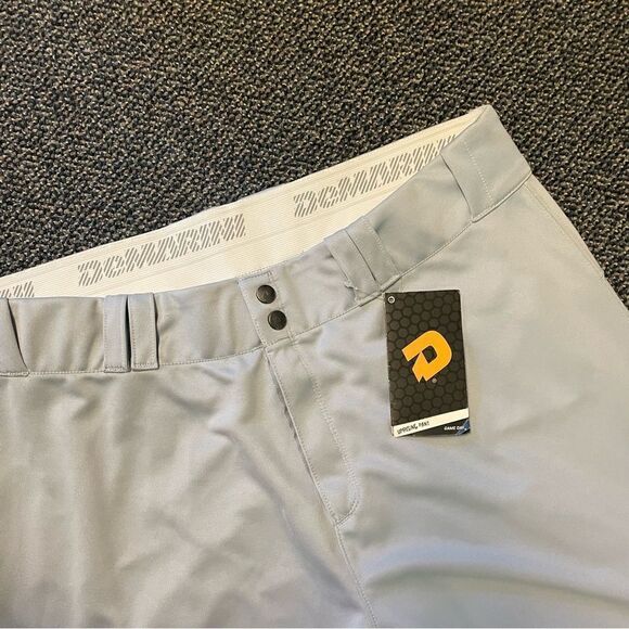 NWT DeMarini Mens Gray Baseball Pants Size XL - Picture 2 of 4
